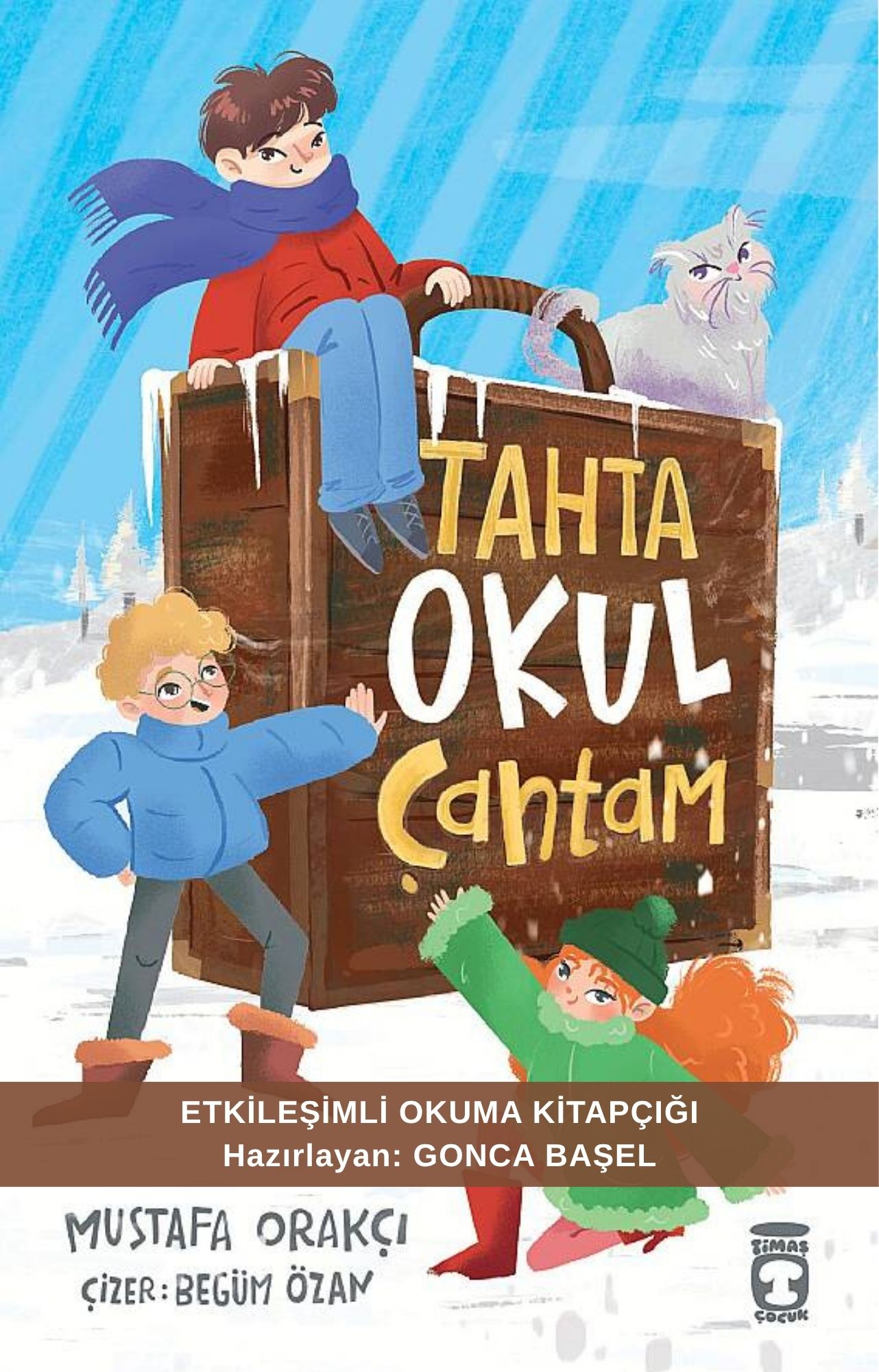 Tahta Okul Çantam Etkileşimli Okuma Kitapçığı